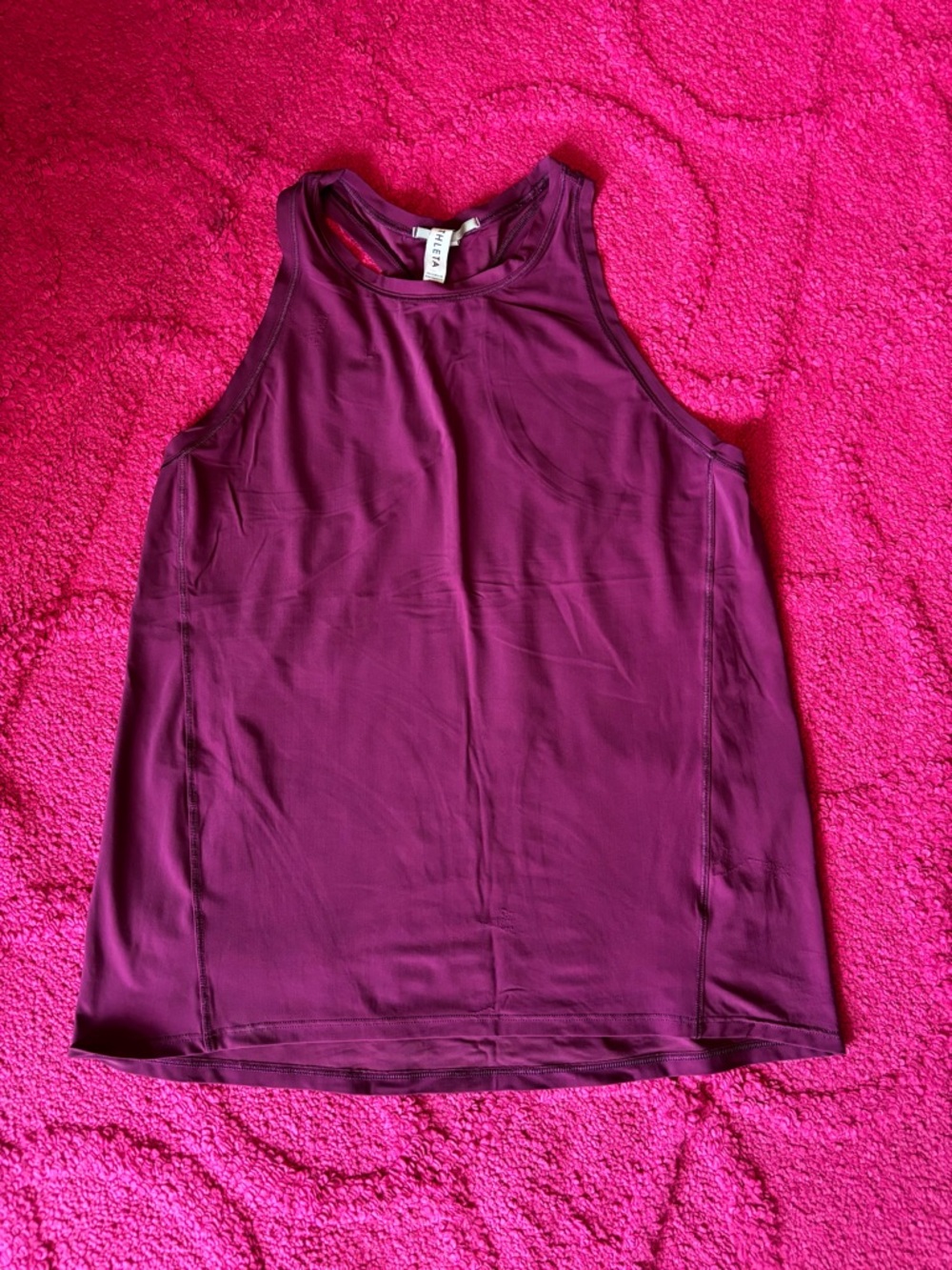 Athleta Deep Plum Athletic Tank Top